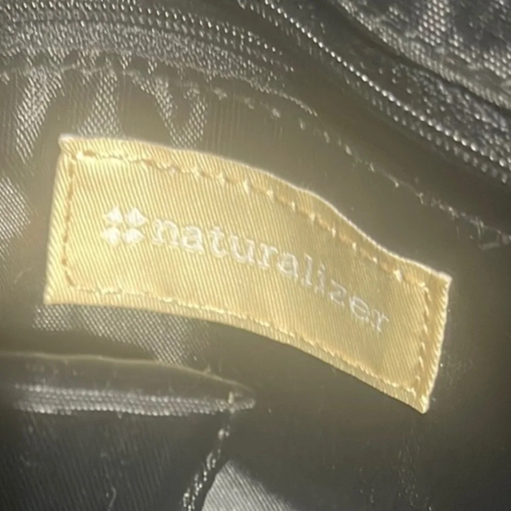 Naturalizer Black Laptop Bag Sleek Minimalist Design